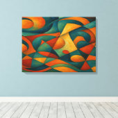 Standard Akkorde Leinwanddruck (Insitu (Holzboden))