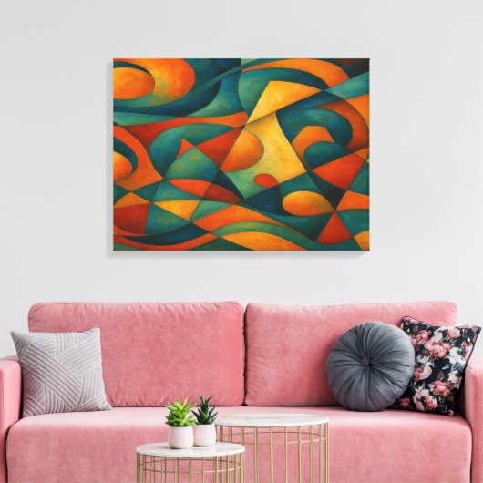 Standard Akkorde Leinwanddruck (Insitu (Wohnzimmer))