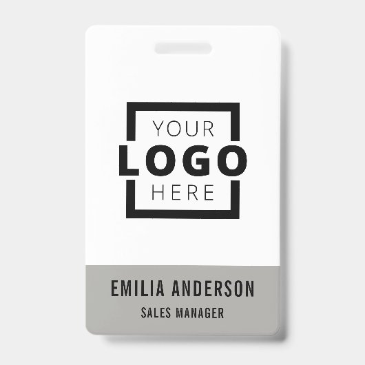 Standard-Barcode-Mitarbeiter für kundenspezifische Ausweis (Vorderseite)