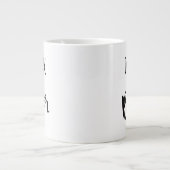Standard-Becher - Dunkel und bitter Jumbo-Tasse (Vorderseite)