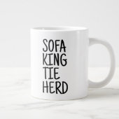 Standard-Becher - Sofa King Tie Herd Jumbo-Tasse (Rechts)