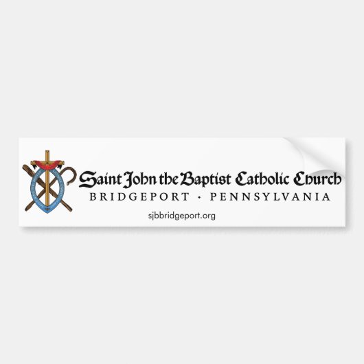 Standard bumper sticker autoaufkleber (Vorne)