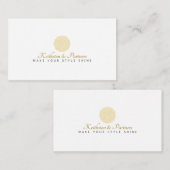 Standard Business Card Visitenkarte (Vorne/Hinten)