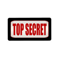 Standard Business Top Secret Medium Label
