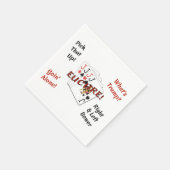 Standard Cocktail Papier Napkins - Euchre! Serviette (Ecke)