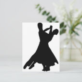 Standard Dance Postkarte (Stehend Vorderseite)