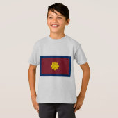 Standard der Heilsarmee, religiöse Flagge T-Shirt (Vorne ganz)