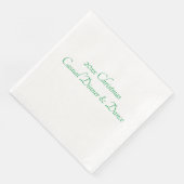 Standard Dinner Paper Napkin Serviette (Ecke)