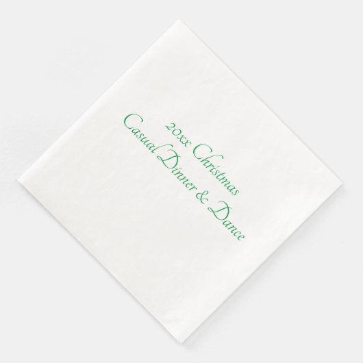 Standard Dinner Paper Napkin Serviette (Ecke)