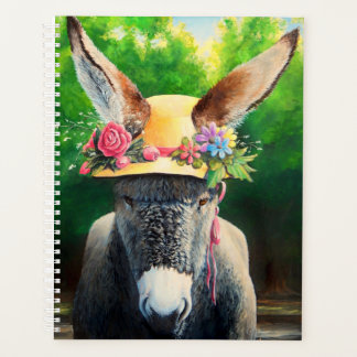Standard-Donkey/Burro in Rose/daisy-Blume, dass Planer