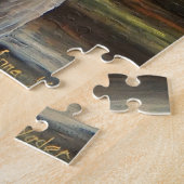 Standard-Donkey/Burro in Rose/daisy-Blume, dass Puzzle (Seite)