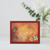 Standard Feiertagspostkarte (Stehend Vorderseite)