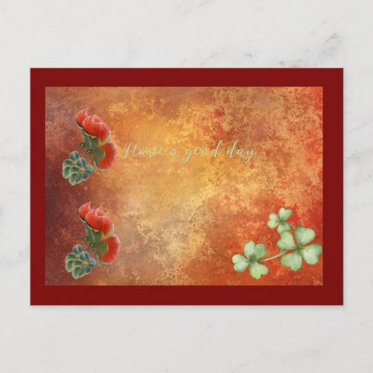 Standard Feiertagspostkarte (Vorderseite)