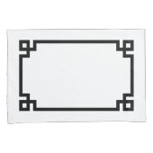 Standard für griechische Schlüsselgrenzen in Schwa Kissenbezug (Vorderseite-Rechts)