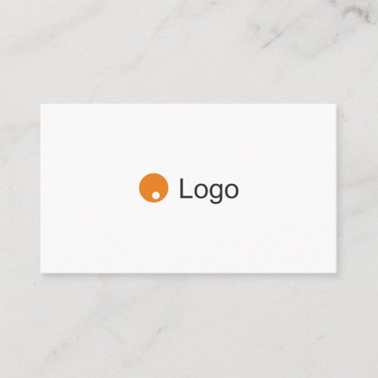 Standard für Ihr Unternehmen Visitenkarte (Vorderseite)