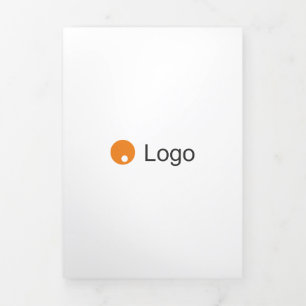 Standard für Ihre Farbe Corporate Flat Dreifach Gefaltete Karte