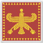 Standard für Kyros den Großen Aufkleber (Vorderseite)