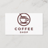 Standard-Geschäftskarte Visitenkarte (Rückseite)