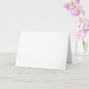 Standard-Glückwunschkarte, 13 cm × 18 cm, gefaltet Karte