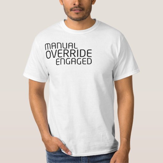 Standard Issue Operator Minimalistic Typography T-Shirt (Vorderseite)
