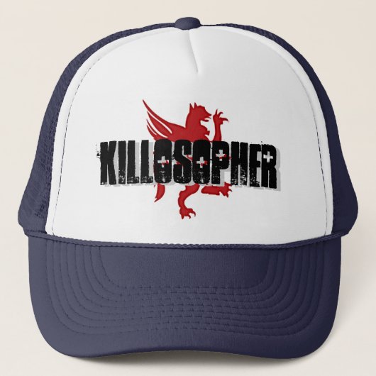 Standard Killosopher Griffin Trucker Hat Truckerkappe (Vorderseite)