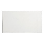 Standard-Kissenkoffer mit cremefarbenem King-Size- Kissenbezug (Rückseite-Rechts)