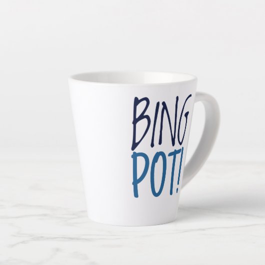 Standard Latte Mug - Bing Pot! Milchtasse (Rechte Ecke)