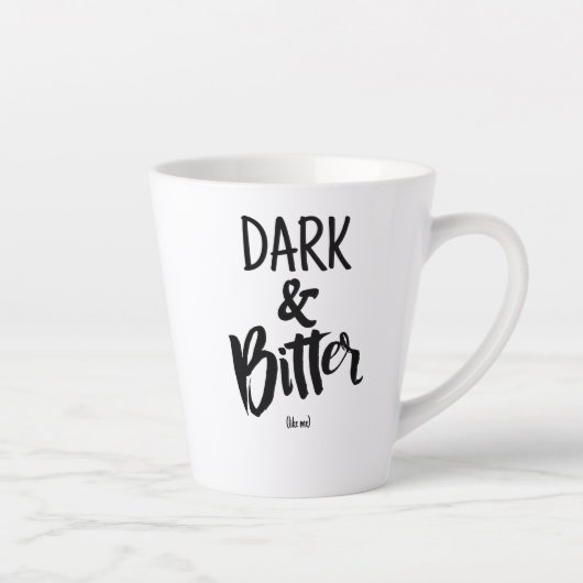 Standard Latte Mug - Dark & Bitter Milchtasse (Rechts)