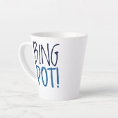 Standard Latte Tasse - Bing Pot! (Linke Ecke)