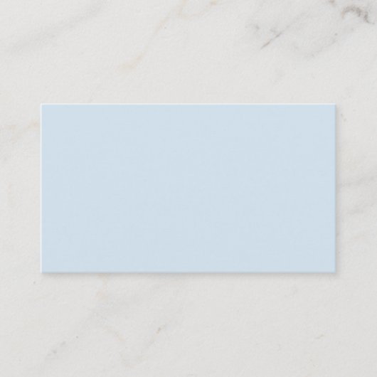 Standard Light Blue Visitenkarte (Vorderseite)