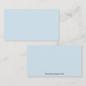 Standard Light Blue Visitenkarte (Vorne/Hinten)