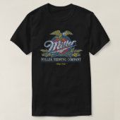 Standard Miller Eagle Wappen Beer TShirt (Design vorne)