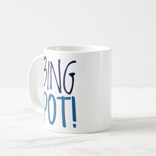 Standard Mug - Bing Pot! Kaffeetasse (Vorderseite Links)