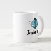 Standard Mug - Je m'en fish Jumbo-Tasse (Vorderseite Rechts)