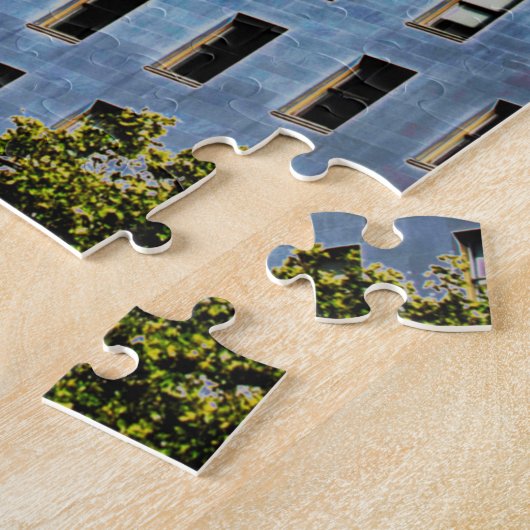 Standard Oil Gebäude New York City USA Poster Puzzle (Seite)