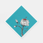 Standard Paper Napkins "Painting the Rose Red" Serviette (Ecke)