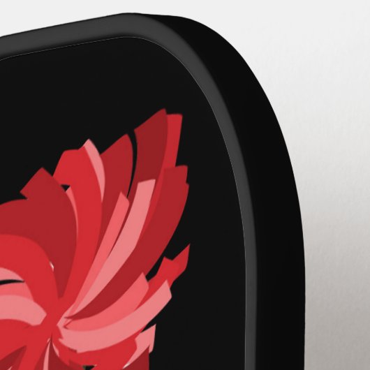 Standard Pickleball Paddle, schwarz, Funny Pickleb Pickleball Schläger (Linke Seite)