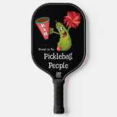 Standard Pickleball Paddle, schwarz, lustig Pickleball Schläger (Vorderseite)