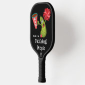 Standard Pickleball Paddle, schwarz, lustig Schläger (Links)