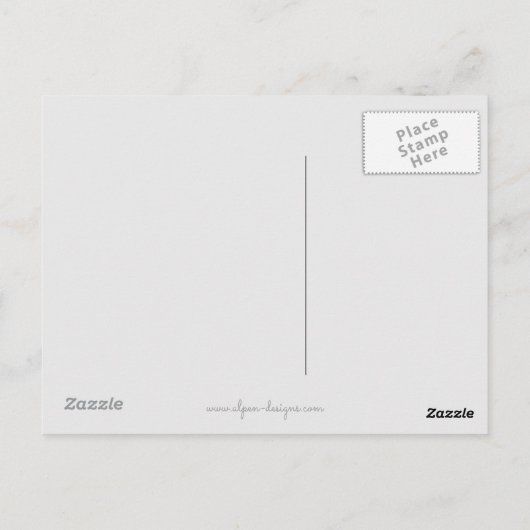 Standard Poodle Black Parti Painting - Dog Art Postkarte (Rückseite)