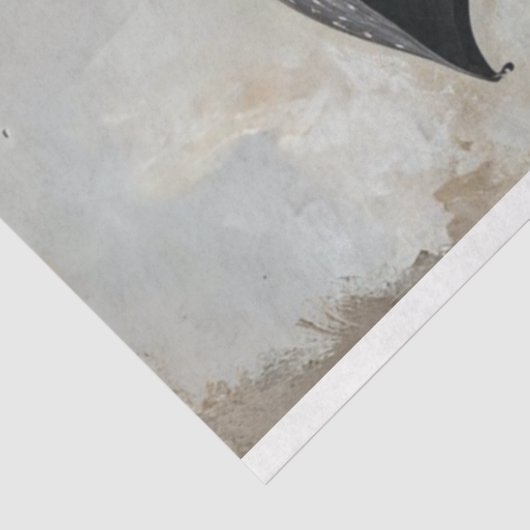 Standard Poodle Bohemisch Rhapsody Decoupage Seidenpapier (Ausschnitt)