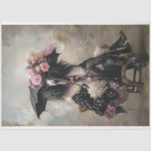 Standard Poodle Bohemisch Rhapsody Decoupage