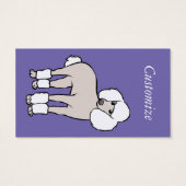 Standard Poodle Dog Thunder_Cove (Rückseite)