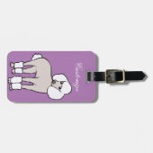 Standard Poodle Dog Thunder_Cove Gepäckanhänger (Vorderseite horizontal)