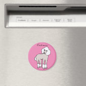 Standard Poodle Dog Thunder_Cove Magnet (In Situ (Geschirrspüler))