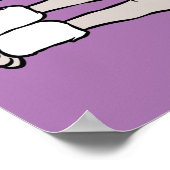 Standard Poodle Dog Thunder_Cove Poster (Ecke)