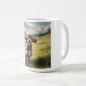 Standard Poodle Elegante Kaffee Tasse (VorderseiteRechts)