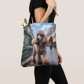 Standard Poodle Elegante Schultertasche Tasche (Von Nahem)