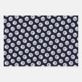 Standard Poodle Malerei White Original Dog Art Geschenkpapier Set (Vorderseite 3)