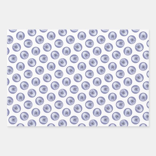 Standard Poodle Malerei White Original Dog Art Geschenkpapier Set (Vorderseite 2)